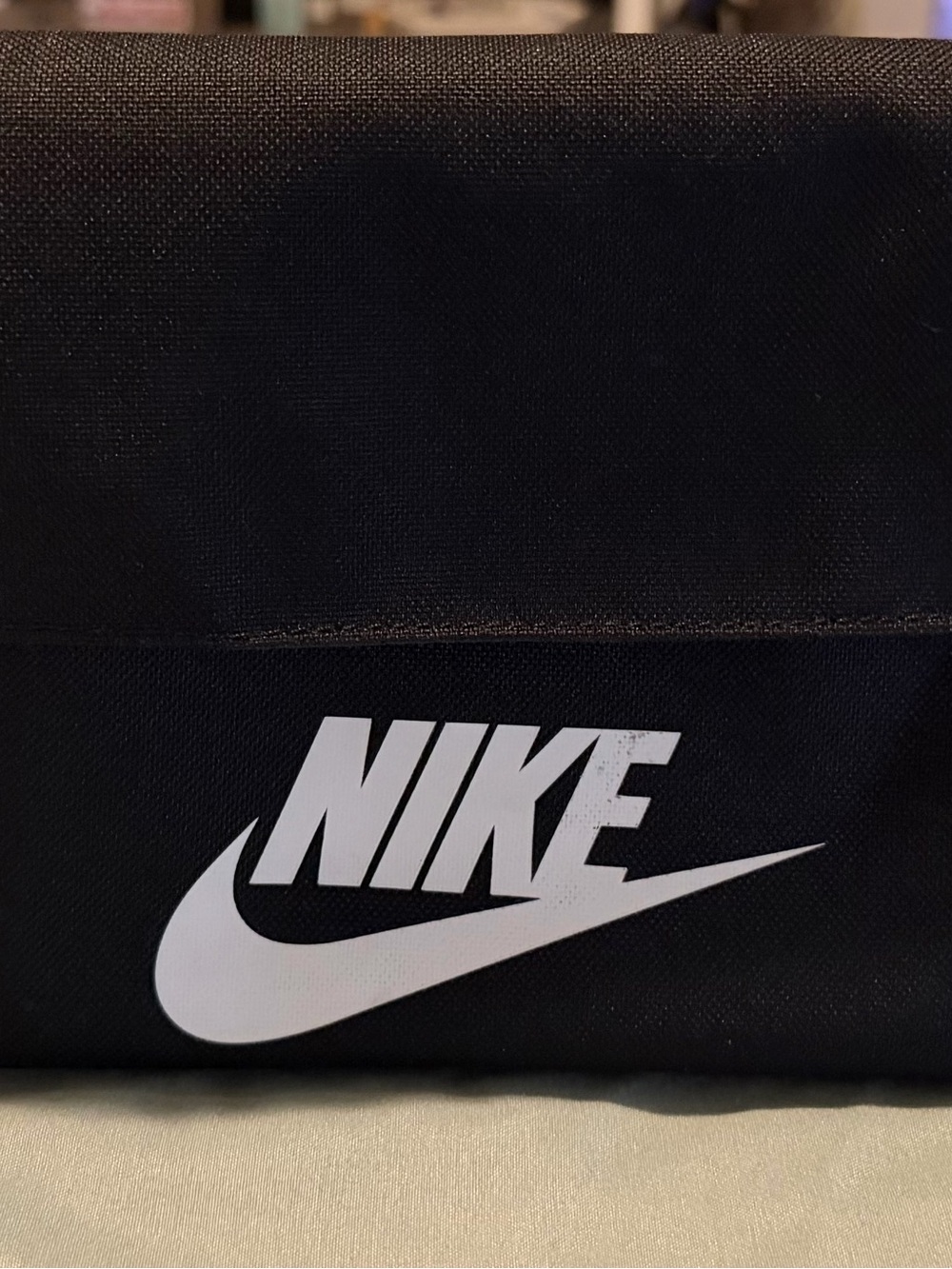 Nike Black Crossbody/Shoulder Bag with White Logo